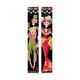 thumbnail image 1 of Pareja De Esqueletos Parejas Banner De Halloween Para La Decoración De La Casa Embrujada Foto Prop Verde Rojo, 1 of 5