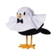 thumbnail image 5 of Decoraciones De Halloween Pájaros Juguetes Creativos Hechos A Mano Para Estantes De Ventanas Festival Blanco Y Negro, 5 of 5