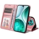 thumbnail image 3 of Funda Billetera para Honor X8C con Porta Tarjetas y Soporte Ajustable Rosa, 3 of 5