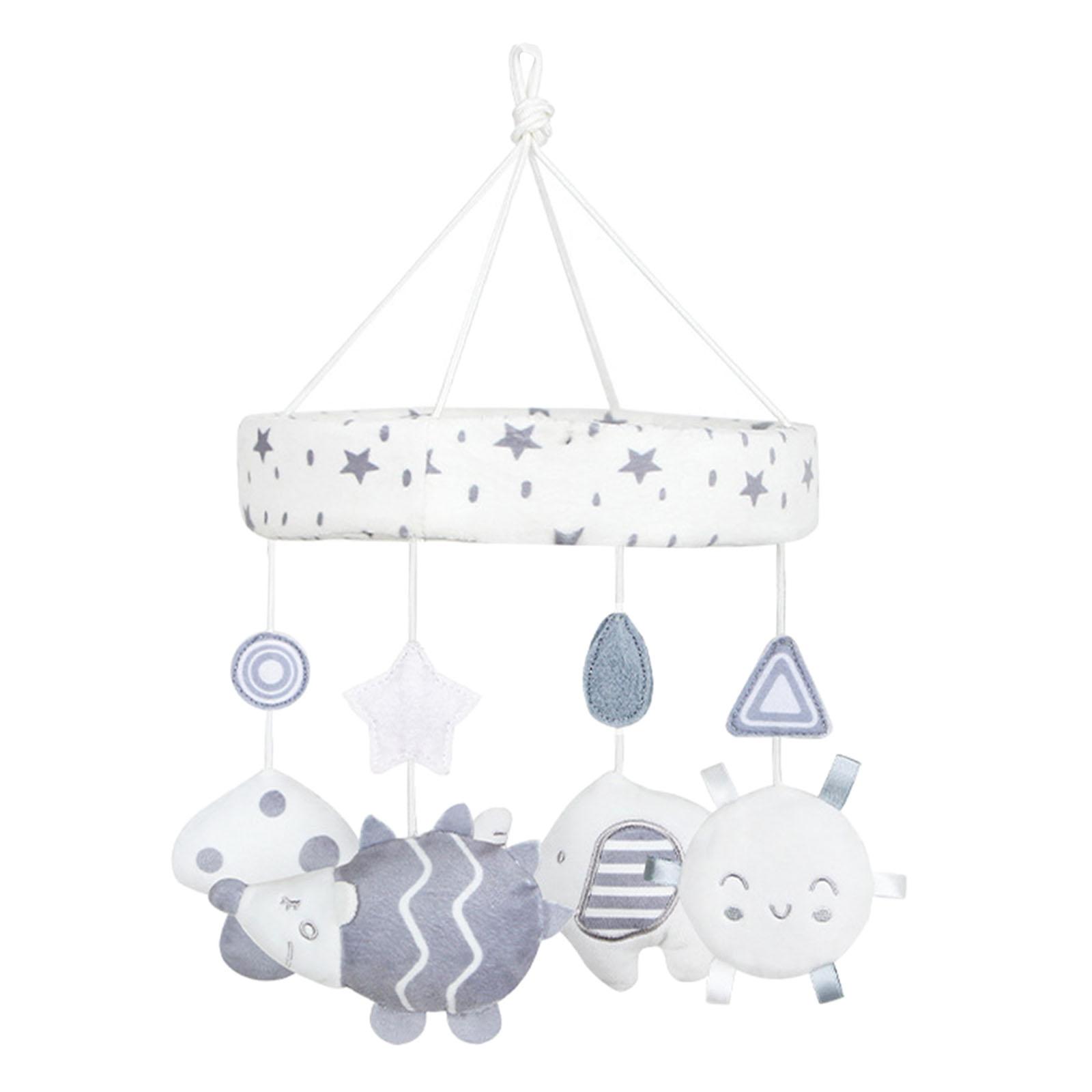 Magideal - Juguete Móvil Para Cuna De Bebé Montessori, Sonajeros Para Recién Nacidos, Campana De Cama Móvil, Juguete Para Niño Y Niña, Niños De 0 + Meses, Regalo Erizo