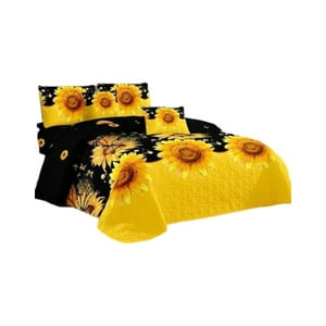 Genérico - Cubrecama Quilt 2 Plazas+2 Fundas Verano Fresco 13N75