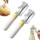 thumbnail image 1 of Pelador 2 en 1 acero inoxidable fruta mango madera ergonómico, 1 of 7