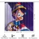 thumbnail image 2 of Las aventuras de Pinocho-theme 4-Piece Shower Curtain Set with Rugs, Waterproof Bathroom Decor Set Includes Bath Mat, U-Shaped Rug, Toilet Lid Cover and Curtain with Hooks, 2 of 6