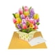 thumbnail image 2 of Tarjeta De Felicitación Con Ramo De Flores De Papel 3D, Tarjeta Del Día De La Madre Para Mamá, Esposa, Hija, Tulipán, 2 of 5