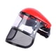thumbnail image 4 of Protector Facial Para Motosierra, Protector Facial Forestal Para Jardinería, Tala, Paisajismo, Color Rojo, 4 of 5