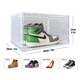 thumbnail image 4 of Caja Organizador de Zapatos Zapatera Apilable Cubo Para Calzado Apertura Lateral, 4 of 4