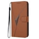 thumbnail image 2 of Funda Cartera Fibra de Carbono para iPhone 15 Pro Max con Soporte y Cierre Magnético Marrón, 2 of 6