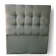thumbnail image 1 of Respaldo De Cama 1.5 Plaza Valencia Tela Gris Oscuro, 1 of 3