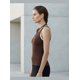 thumbnail image 4 of Polera Mujer Sin Mangas Cuello Polo Cierre Talla Única Negro, 4 of 4