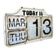 thumbnail image 1 of Calendario Decorativo Retro Pared, 1 of 3