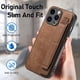 thumbnail image 5 of Funda Protectora con Correa para iPhone 15 Pro Resistente a Golpes Marrón, 5 of 6
