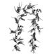 thumbnail image 5 of Decoración Rústica De Halloween De 69 Pulgadas Con Hojas Artificiales De Ratán Para Dormitorio Estilo B, 5 of 5