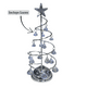 thumbnail image 2 of Árbol Navidad Led 27 Cm Metal Tradicional Con Adornos Navidad 2025, 2 of 6