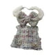thumbnail image 2 of Vestido Sin Mangas De Peluche Para Niños, Regalo De Cumpleaños, Moda Práctica, Vestido Blanco, 2 of 3