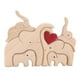 thumbnail image 2 of Adorno De Animales De Madera, Abrazo, Amor, Corazón, Estatuilla De Animal Para Decoración De Estante De Dormitorio, Estilo D, 2 of 3