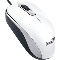 Genérico - Mouse Genius Dx-110 Usb Blanco Elegante