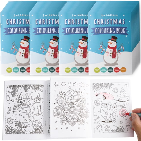 Juego de 36 libros para colorear THE TWIDDLERS para niños a partir de 3 años