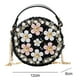 thumbnail image 2 of Bolso bandolera para niña con flores de perla, minibolsos de princesa adorables, 2 of 5