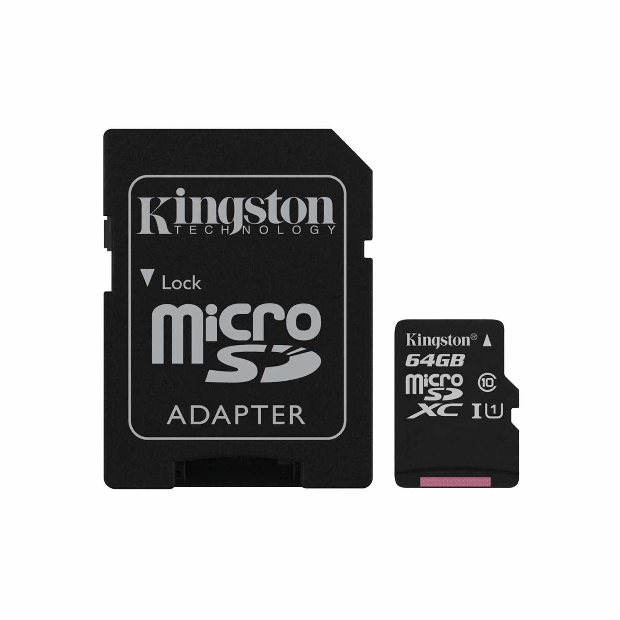 Tarjeta de Memoria KG-SDCS64GB Micro SD Canvas 64 GB