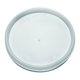 thumbnail image 3 of Cuenco de espuma Mr Miracle de 8 onzas con tapa para comida fría y caliente [paquete de 50], 3 of 5