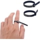 thumbnail image 1 of Yasumai Negro US UK Anillo Sizer Set Joyería Fabricación Herramientas Plástico Dedo Tamaño Anillo Medidor Medidahombrest Herramienta Cinturón para mujeres Hombress Niños 2 PCS, 1 of 6
