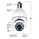 thumbnail image 3 of Camara Ip de Seguridad Ampolleta Motorizada 360° E27 Blanco, 3 of 3