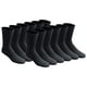 thumbnail image 1 of Calcetines Dickies All Purpose Cushion Crew para hombre, color negro 6/12, 1 of 6