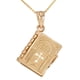 thumbnail image 2 of Collar De La Biblia Para Hombres Y Mujeres Góticos De Cadena Larga Collares Accesorios De Disfraz Dorado, 2 of 3