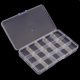thumbnail image 5 of Caja Organizadora de Joyas SINJEUN 32 Unidades con 15 Compartimentos 17x10x2,5 cm, 5 of 7