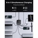 thumbnail image 4 of Estación de carga UGREEN Bloque de cargador USB C GaN de 200 W y 8 puertos, 4 of 8