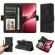 thumbnail image 3 of Carcasa FOXDOCK Vivo V50 Lite de cuero PU, diseño acolchado clásico, protección contra caídas y rayones, 3 of 5
