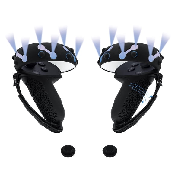 Funda protectora para controles Mcbazel para Oculus Quest 2 - Negra