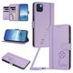 thumbnail image 1 of Funda Cartera Trébol para Samsung Galaxy Note 10 Lite con Ranuras Tarjetas y Carga Inalámbrica Morado claro, 1 of 6