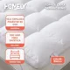 thumbnail image 2 of Topper Cubre Colchon King Homely Acolchado Premium Blanco Blanco Liso King, 2 of 3
