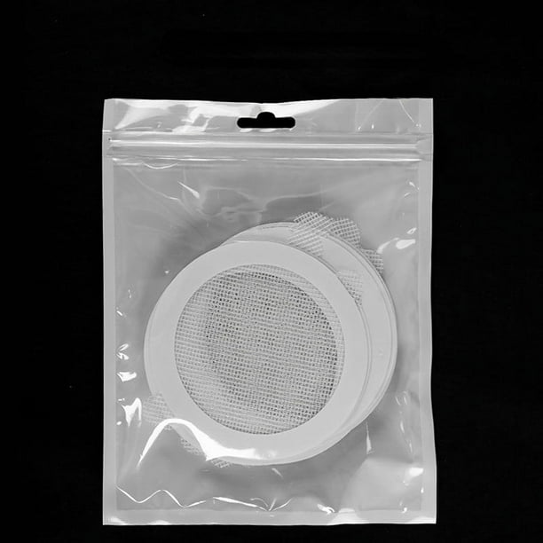 10pcs, Disposable Shower Drain Hair Catcher For Shower, Hair Catcher Shower Drain Bathtub Stopper, Mesh Stickers Filter Sink Strainer Stickers