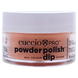 Cuccio Colour - Sistema De Inmersión De Color De Uñas De Esmalte En Polvo Profesional - Naranja Mandarina De Para Mujeres - Polvo De Uñas