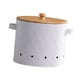 thumbnail image 3 of Contenedor De Almacenamiento De Verduras, Contenedor De Almacenamiento De Alimentos Para Mostrador, Restaurante, Cocina, Blanco, Grande, 3 of 3