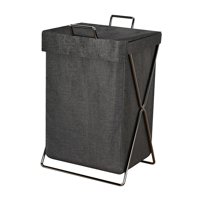 Magideal - Cesta De Lavandería Plegable Cesta De Lavandería Cesta De Lavandería Organizador De Ropa Cesta De Ropa Sucia Portátil Cesta De Lavandería Grande Para Con Tapa