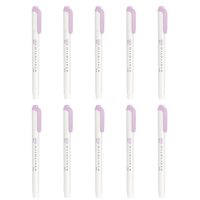 Zebra Pen - Iluminador Zebra Mildliner Mildline Rack, 10 Unidades, B-Wkt7-Mll