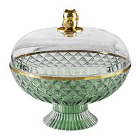 Bothyi - Frutero Moderno Para Fiestas, Bodas, Hoteles, Bandeja Para Aperitivos, Postres, Tartas, Platos, Color Verde