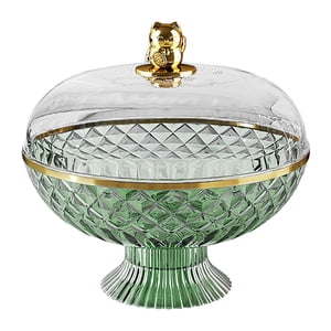 Bothyi - Frutero Moderno Para Fiestas, Bodas, Hoteles, Bandeja Para Aperitivos, Postres, Tartas, Platos, Color Verde