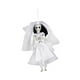 thumbnail image 2 of Colgante Fantasma Aterrador Para Exteriores, Hogar, Patio, Halloween, Decoración De Esqueleto Colgante, Color Blanco, 2 of 3