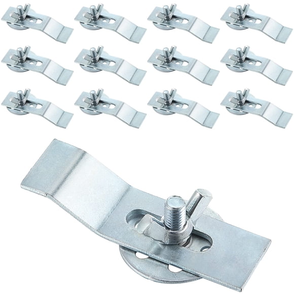 Kit de clips para fregadero Enhon, paquete de 12 soportes para montaje bajo encimera