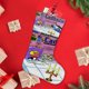 thumbnail image 4 of Richie Rich Tema: Calcetines de Navidad, fino lino blanco para colgar en escaleras y chimenea, decoración navideña para el hogar, regalo de Navidad.54cm×38cm, 4 of 5