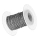 thumbnail image 4 of 1 Rollo Cadenas cruzadas de acero inoxidable Cadena de cables Joyería de plata Makings 1 mm, 4 of 5