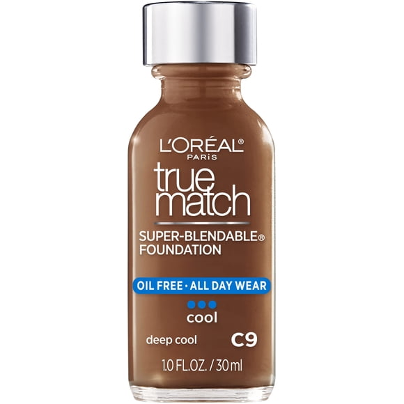 Base de maquillaje líquida L'Oreal Paris True Match Deep Cool C9 30 ml