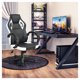 thumbnail image 2 of Silla Gamer Pu Ergonómica Escritorio Tunney Blanco Negro, 2 of 6