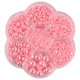 thumbnail image 4 of 2800 Unids/set Media Perla Flatback Beads Satén Brillo Plástico Para Vestido De Novia Rosa, 4 of 5