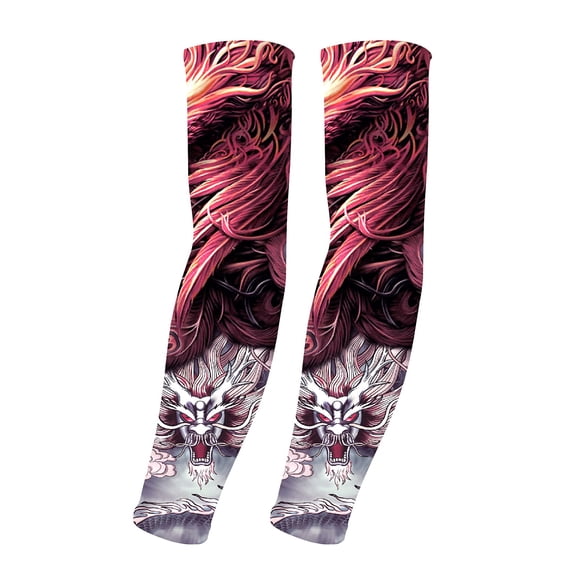 Mangas para brazos AHXN con protección solar UV UPF 50+ para hombre y mujer