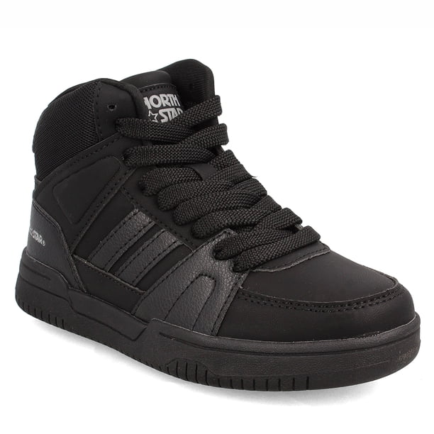 Zapatilla Niño North Star Hem Negro Con Caña